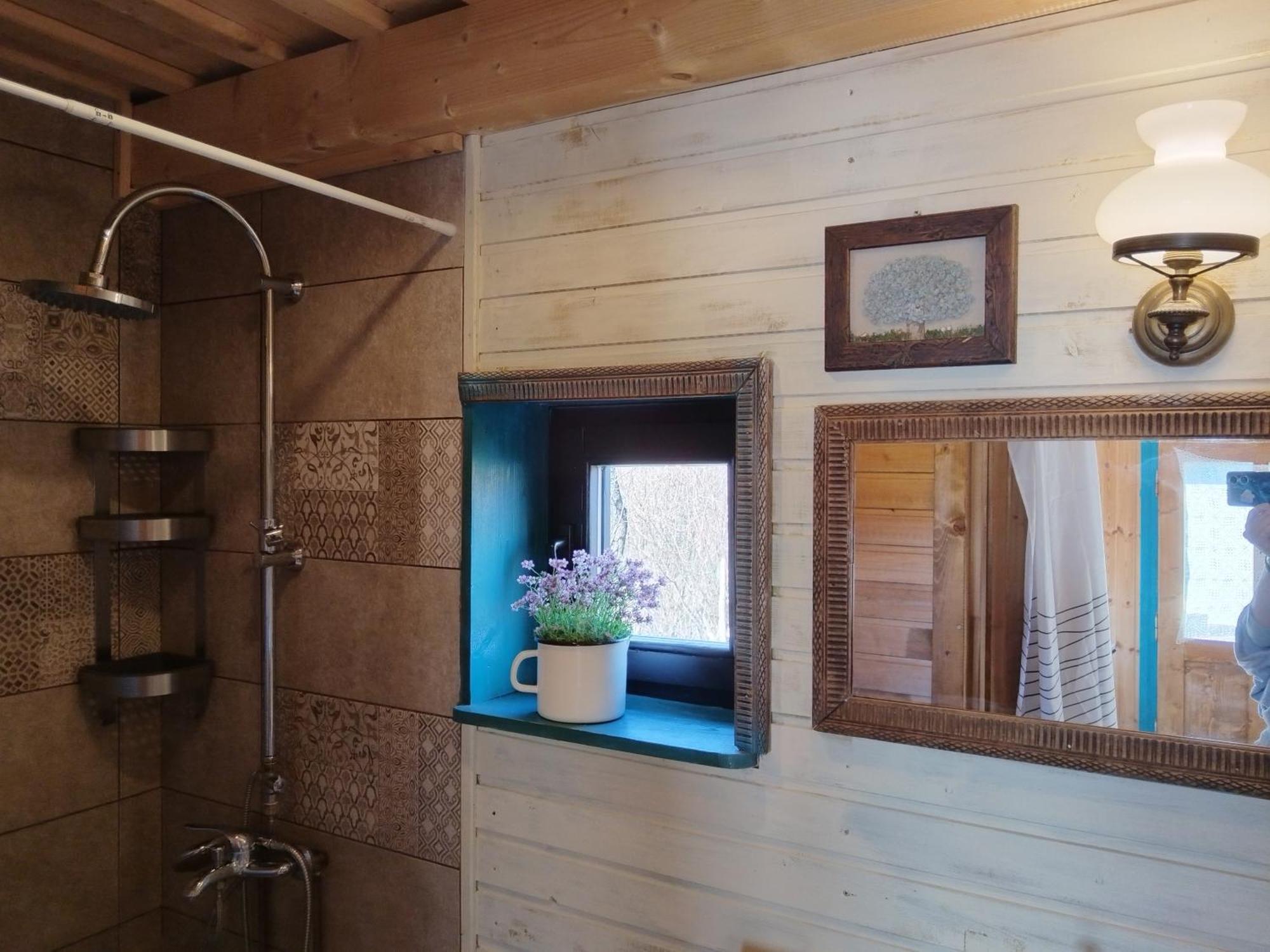 Small Apartment In Breb S Cosy Barn Kamer foto